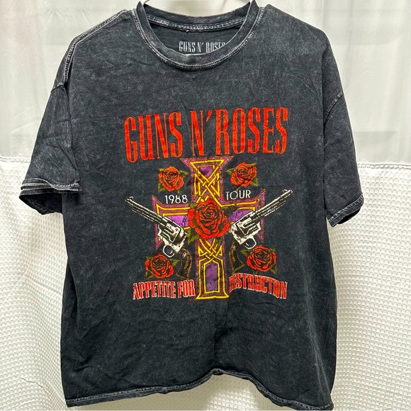 Other - Guns and Roses 1988 Tour Appetite for Destruction med tee shirt
